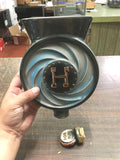 Vtg EMPTY 1965 Jim Beam Harold's Club Reno Pinwheel Bottle/Decanter  Rare!