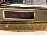 OEM Front Fork Cover Plate Harley Shovelhead Low Rider orig Decal Sticker Triple