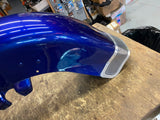 SINISTER BLUE PEARL Front Fender Harley Road King Classic FLTRC Factory Nice!