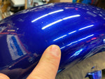 SINISTER BLUE PEARL Front Fender Harley Road King Classic FLTRC Factory Nice!