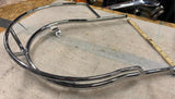 Corbin Passenger Seat Rail Chrome Harley Road King touring Custom Motorcycle FLH