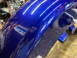 SINISTER BLUE PEARL Front Fender Harley Road King Classic FLTRC Factory Nice!
