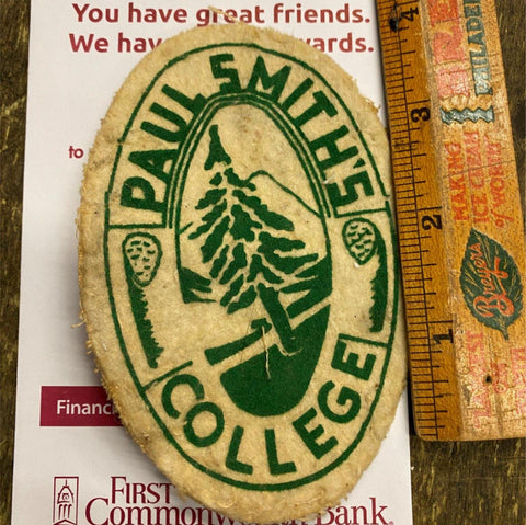 paul smiths college patch Vtg Collectible 40's Uniform NY Memorabilia Mercantile