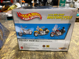 Hot Wheels Harley-Davidson Deuce fxstd Motorcyle 1/18 Scale Display Box NIB!