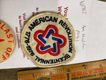 Vtg american Revolution Bicentenial 1776-1976 Patch Rocket Lot collectible USA!