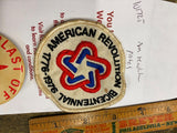 Vtg american Revolution Bicentenial 1776-1976 Patch Rocket Lot collectible USA!