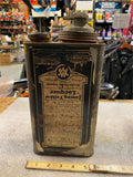30's Murphys Paint Mixing Tin Can Oil Gas Auto Truck W spout Vtg Solder Rare!