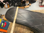 Vtg Chopper Seat Diamond Flat Cobra Harley Sprint Ironhead Sportster custom Skoo
