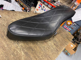 Vtg Chopper Seat Diamond Flat Cobra Harley Sprint Ironhead Sportster custom Skoo