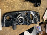 Right Harley Kahuna Floorboard Bottom Touring Street Road Glide Heritage Black