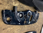 Left Harley Kahuna Floorboard Bottom Touring Street Road Glide Heritage Black