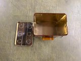 Vintage Coca Cola 6 Pack Advertising Carrying Tin Wood Handled
