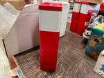 Coca Cola 1999 4 piece 8oz Glass Set With Coke Machine Tin Anchor Hoking