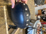 Mustang seats Sissybar Pad Studs Conchos Harley Sportster fxr dyna softail cycle