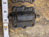 Shelby antique cast iron screen door spring hinges Fancy Victorian Antique Hardw