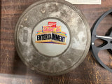 COCA COLA COKE TRADE FILM reel clock MOVIE TICKET TO ENTERTAINMENT 1991 Works