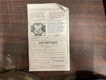 COCA COLA COKE TRADE FILM reel clock MOVIE TICKET TO ENTERTAINMENT 1991 Works