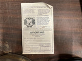 COCA COLA COKE TRADE FILM reel clock MOVIE TICKET TO ENTERTAINMENT 1991 Works