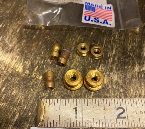 1001-TN ANTIQUE SPARK PLUG & MAGNETO THUMB NUTS HARLEY JD