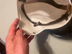 Vtg Kids Race Car Motorcycle 1/2 helmet Goggles Speed racer Harley Police bike!