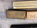 Vtg A.W. Faber calculating rule Antique tool Science Engineer Medicin 30's Slide
