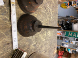 lot of 3 vtg used thumb pump oil cans Oiler Small Equipment tools Copper Collect