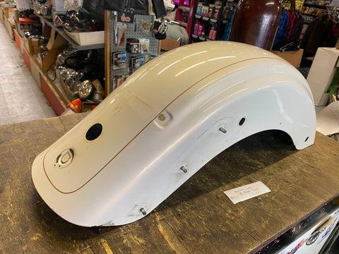 Morocco Gold Rear Fender Harley FLHXS 2014 Touring Street Road glide white pearl