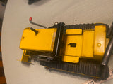 Vtg Tonka Trencher Backhoe Loader Pressed Steel Tin toy 1960s T-6 Heavy Equipmen