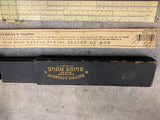 Keuffel Esser Co. Polyphase slide rule tool Science Engineer Medicin 30's Calcul