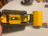 Vtg Tonka Trencher Backhoe Loader Pressed Steel Tin toy 1960s T-6 Heavy Equipmen