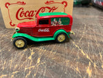 COCA COLA CHRISTMAS 1996 ERTL 1932 FORD Panel Delivery Truck In Wood Box NEW