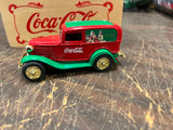 COCA COLA CHRISTMAS 1996 ERTL 1932 FORD Panel Delivery Truck In Wood Box NEW