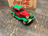 COCA COLA CHRISTMAS 1996 ERTL 1932 FORD Panel Delivery Truck In Wood Box NEW