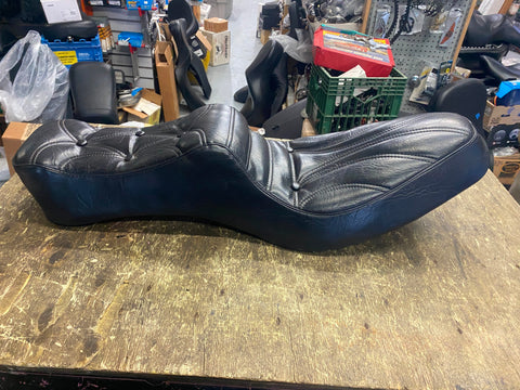 Vtg Corbin Seat Ironhead Sportster XLH 1000 1957-1978 Old Skool Harley Diamond