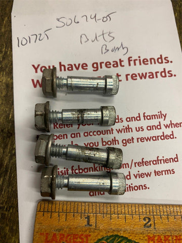 OEM Floorboard Bolts Shouldered Harley Touring Heritage Fatboy springer FLH gLID