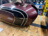 CB350 Gas Fuel Tank Honda Motorcycle Clean inside Dent
