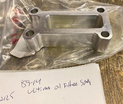 ULTIMA Oil Filler Neck Spacer Transmission Harley 6 speed conversion touring FLH