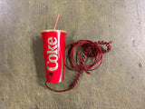 Vintage Coca Cola Telephone Land Line Collection Fountain Drink Coke Gold