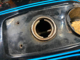 GS750 GS 750 Gas Fuel Tank sUZUKI Motorcycle Clean inside Dent Orig paint 1977-7