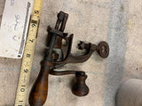 antique cast iron shotgun shell reloading tool Hand Crank Vtg Gunsmitsh Hunter!