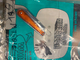 Whiskers Halogen Turn Signal Billet Mirror Stem Mount Harley Softail Sportster!