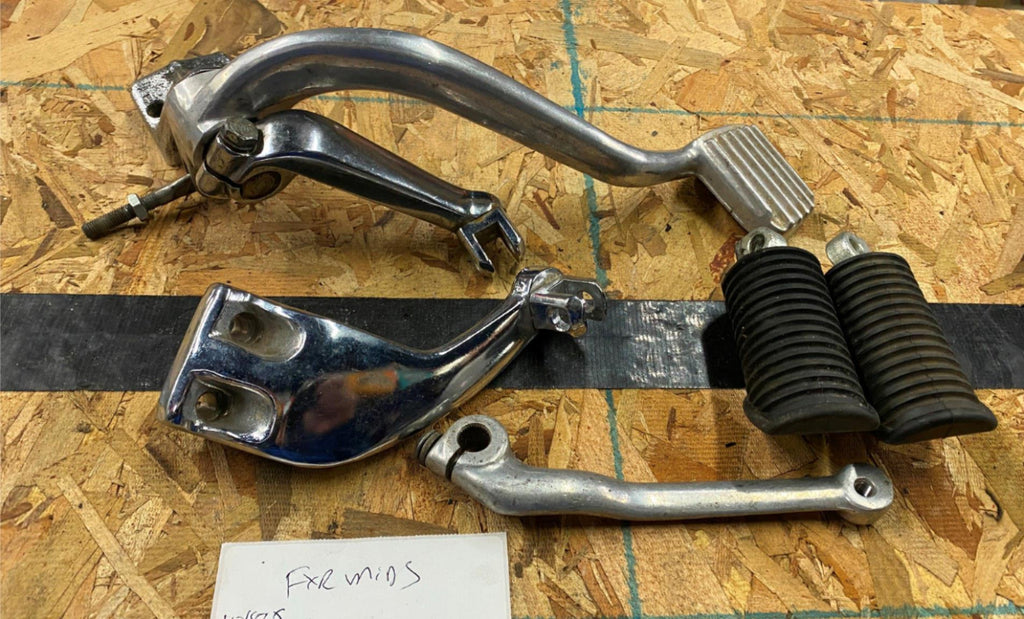 fxr brake pedal Mid Controls Harley FXR Low Rider Superglide 1982-1994 Footpegs Brake – cyclewarehouse.online