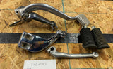 Mid Controls Harley FXR Low Rider Superglide 1982-1994 Footpegs Brake pedal OEM
