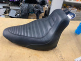 Mustang Day Tripper Solo Seat Ribbed Harley Softail Fatboy Heritage 07-17 Custom