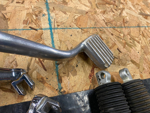 fxr brake pedal Mid Controls Harley FXR Low Rider Superglide 1982-1994 Footpegs Brake – cyclewarehouse.online