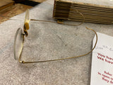 Vtg 12k 1/10 Gold-Filled Glasses - Classic Elegance Timeless Style Wire Frame