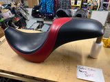 Corbin Custom Made Seat Harley Softail Deuce FXSTD Red black