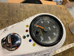 Stretched Dash Electronic VDO Speedometer Harley Custom Chopper Motorcycle Softa
