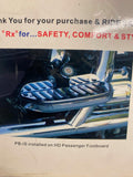 Boot Dr Doctor Harley Passenger Floorboards Heritage Softail Touring FLH Gaurd