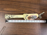 Lucky Sob Irish Red Ale Flying Dog Beer Tap Advertising Handle 13"